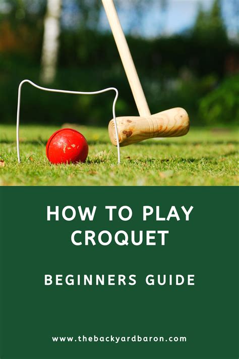 How to Play Croquet for Beginners (Rules and Setup).